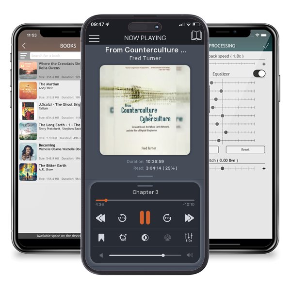 Download fo free audiobook From Counterculture to Cyberculture: Stewart Brand, the Whole Earth Network, and the Rise of Digital Utopianism by Fred Turner and listen anywhere on your iOS devices in the ListenBook app.