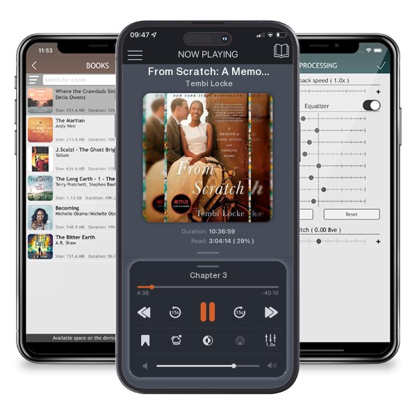 Download fo free audiobook From Scratch: A Memoir of Love, Sicily, and Finding Home by Tembi Locke and listen anywhere on your iOS devices in the ListenBook app.