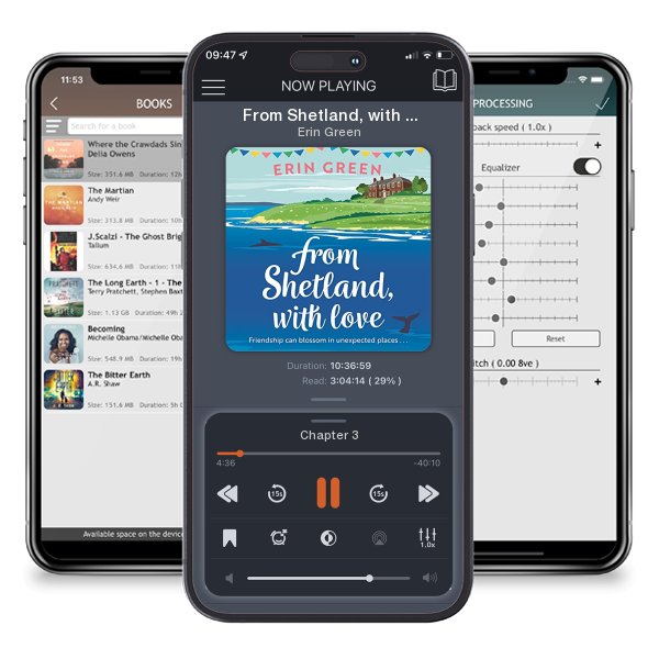Download fo free audiobook From Shetland, with Love by Erin Green and listen anywhere on your iOS devices in the ListenBook app.