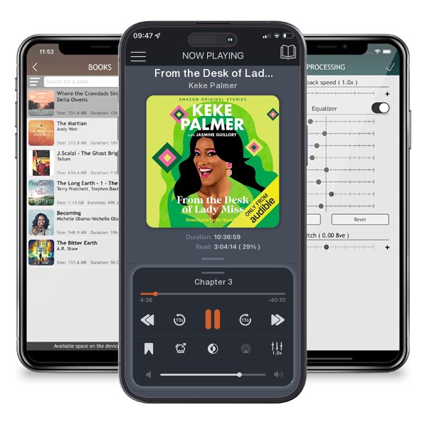 Download fo free audiobook From the Desk of Lady Miss by Keke Palmer and listen anywhere on your iOS devices in the ListenBook app.