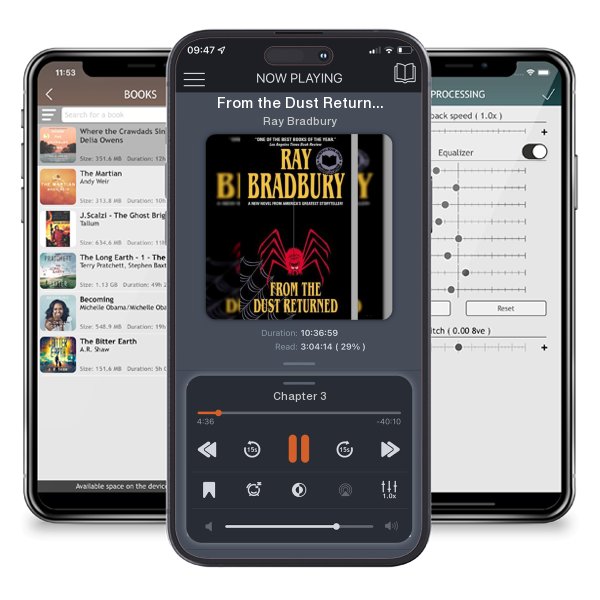 Download fo free audiobook From the Dust Returned (Mass Market) by Ray Bradbury and listen anywhere on your iOS devices in the ListenBook app.