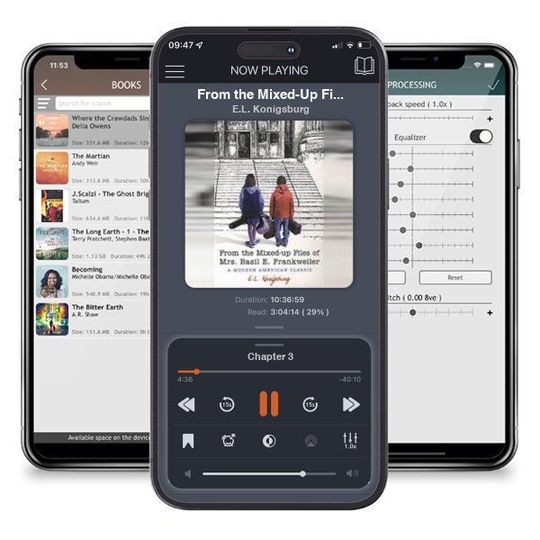 Download fo free audiobook From the Mixed-Up Files of Mrs. Basil E. Frankweiler by E.L. Konigsburg and listen anywhere on your iOS devices in the ListenBook app.