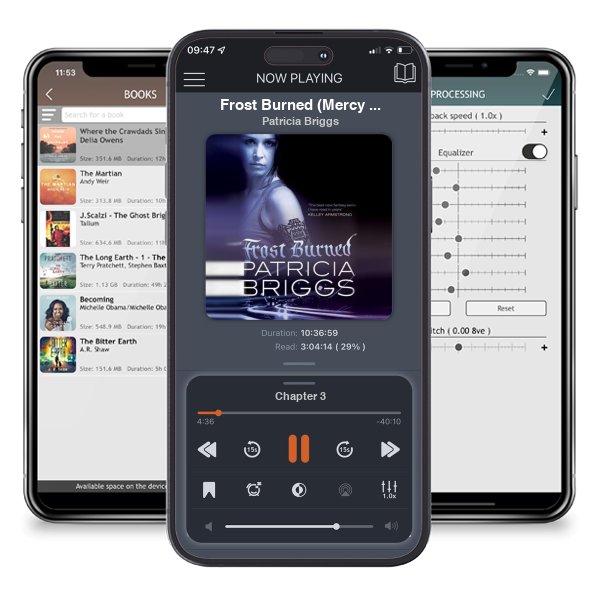 Download fo free audiobook Frost Burned (Mercy Thompson, #7) by Patricia Briggs and listen anywhere on your iOS devices in the ListenBook app.