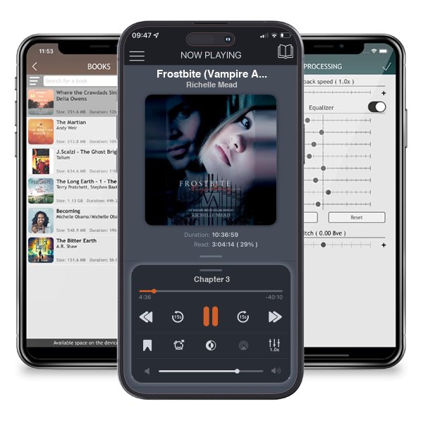 Download fo free audiobook Frostbite (Vampire Academy, #2) by Richelle Mead and listen anywhere on your iOS devices in the ListenBook app.