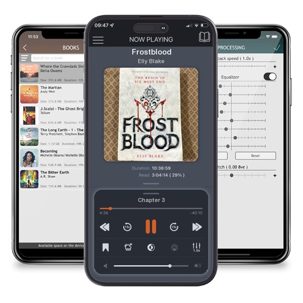 Download fo free audiobook Frostblood by Elly Blake and listen anywhere on your iOS devices in the ListenBook app.