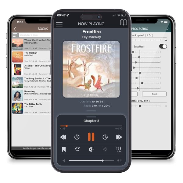 Download fo free audiobook Frostfire by Elly MacKay and listen anywhere on your iOS devices in the ListenBook app.