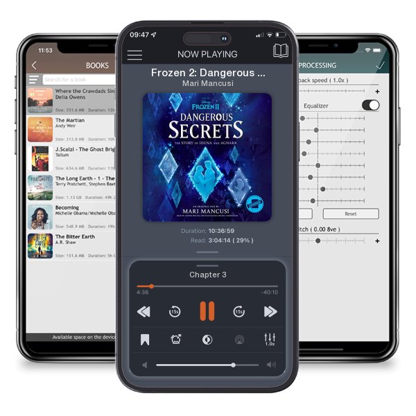 Download fo free audiobook Frozen 2: Dangerous Secrets by Mari Mancusi and listen anywhere on your iOS devices in the ListenBook app.