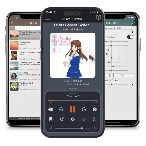 Download fo free audiobook Fruits Basket Collector's Edition, Vol. 1 by Natsuki Takaya and listen anywhere on your iOS devices in the ListenBook app.
