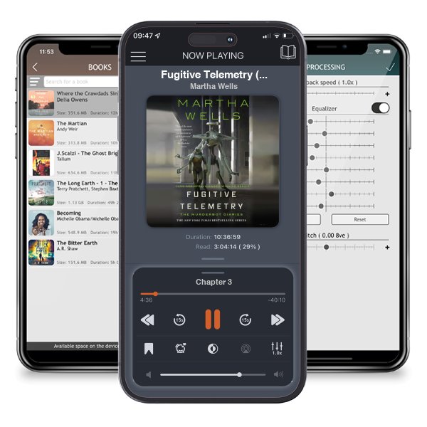 Download fo free audiobook Fugitive Telemetry (The Murderbot Diaries, #6) by Martha Wells and listen anywhere on your iOS devices in the ListenBook app.