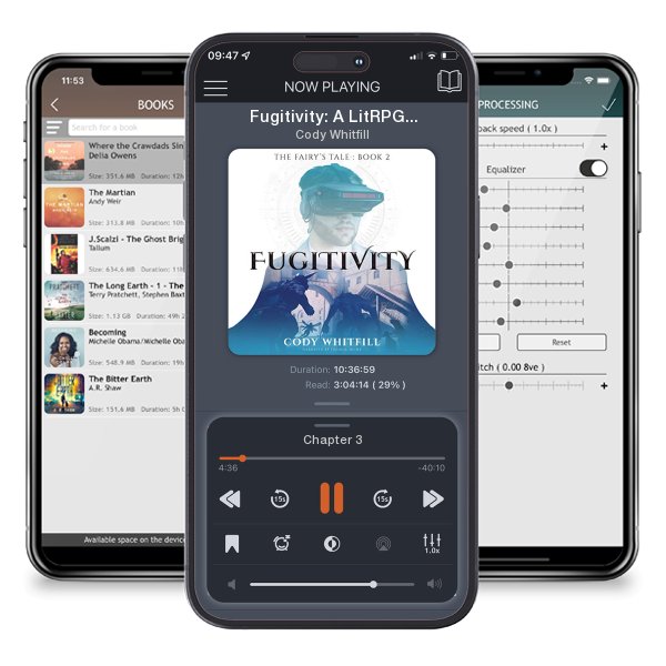 Download fo free audiobook Fugitivity: A LitRPG Adventure by Cody Whitfill and listen anywhere on your iOS devices in the ListenBook app.