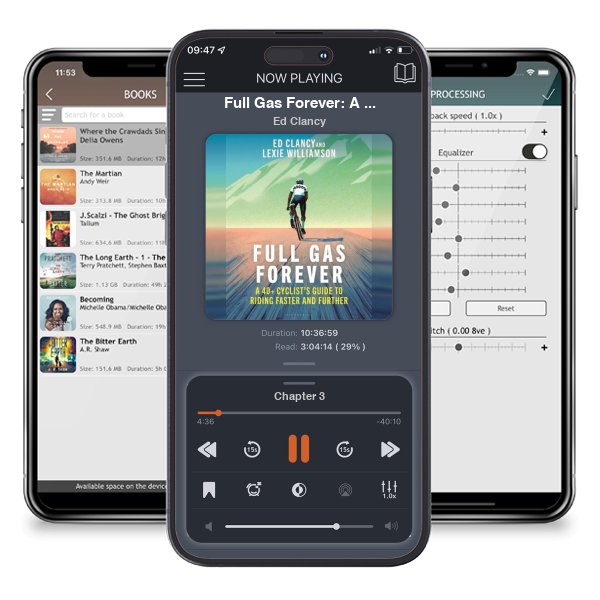 Download fo free audiobook Full Gas Forever: A 40+ Cyclist\'s Guide to Riding Faster and Further by Ed Clancy and listen anywhere on your iOS devices in the ListenBook app.
