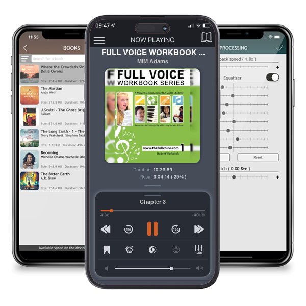 Download fo free audiobook FULL VOICE WORKBOOK - Level One by MIM Adams and listen anywhere on your iOS devices in the ListenBook app.