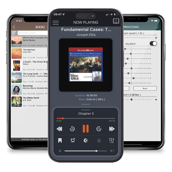 Download fo free audiobook Fundamental Cases: The Twentieth Century Courtroom Battles That Changed Our Nation by Joseph Ellis and listen anywhere on your iOS devices in the ListenBook app.