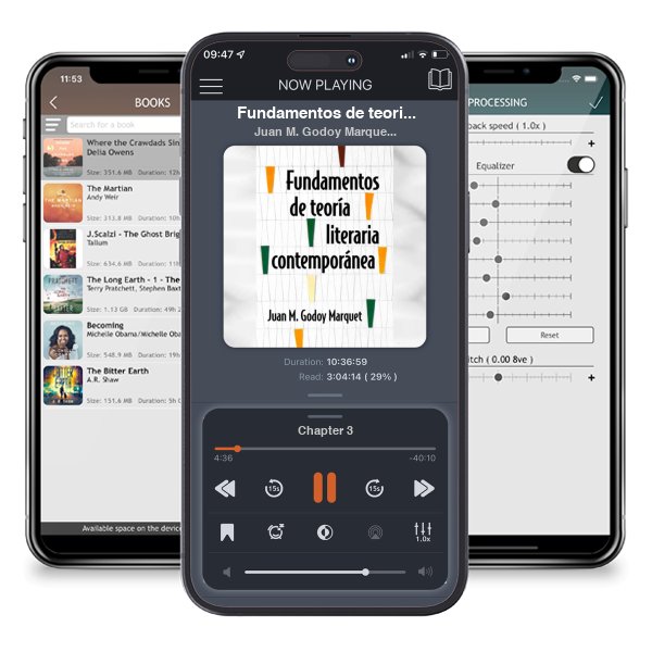 Descargar audiolibro gratis Fundamentos de teoria literaria contemporanea by Juan M. Godoy Marquet y escuchar en cualquier lugar en sus dispositivos iOS en la aplicación ListenBook.