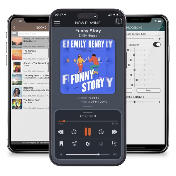 Download fo free audiobook Funny Story by Emily Henry and listen anywhere on your iOS devices in the ListenBook app.