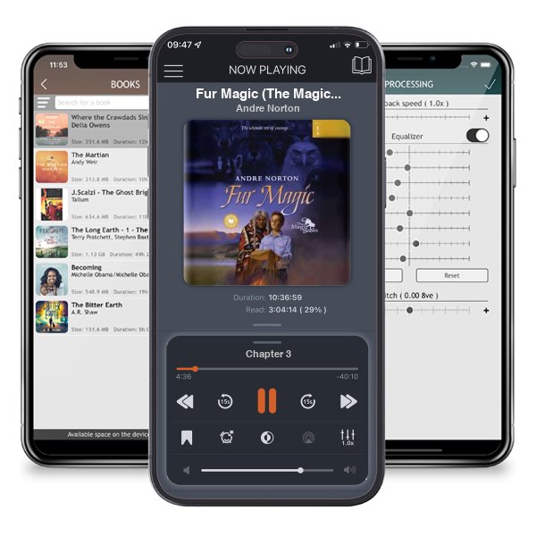 Download fo free audiobook Fur Magic (The Magic Series, #3) by Andre Norton and listen anywhere on your iOS devices in the ListenBook app.
