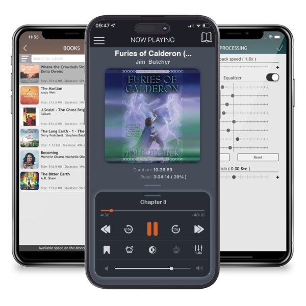 Download fo free audiobook Furies of Calderon (Codex Alera, #1) by Jim Butcher and listen anywhere on your iOS devices in the ListenBook app.