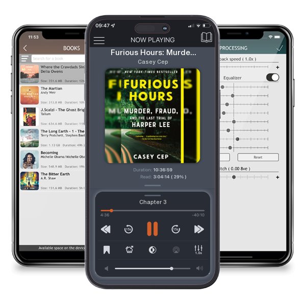 Download fo free audiobook Furious Hours: Murder, Fraud, and the Last Trial of Harper Lee by Casey Cep and listen anywhere on your iOS devices in the ListenBook app.