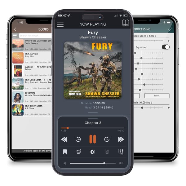 Download fo free audiobook Fury by Shawn Chesser and listen anywhere on your iOS devices in the ListenBook app.