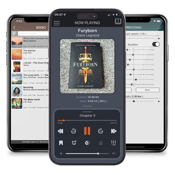 Download fo free audiobook Furyborn by Claire Legrand and listen anywhere on your iOS devices in the ListenBook app.