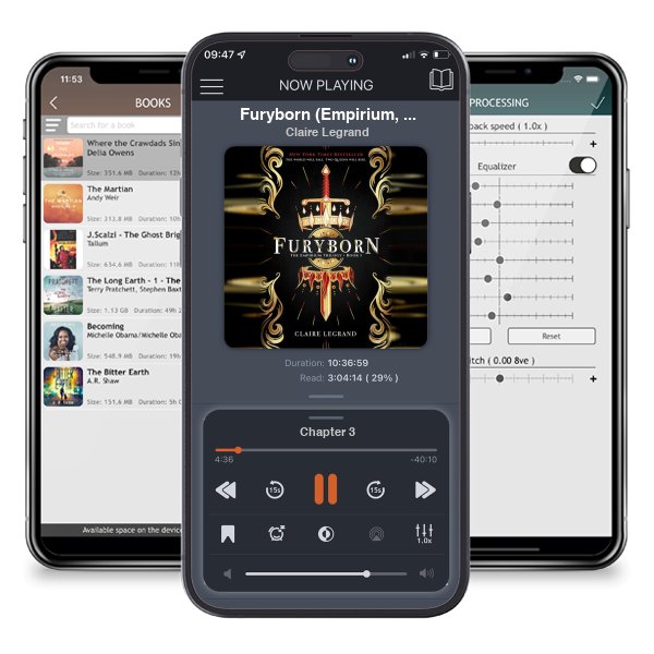 Download fo free audiobook Furyborn (Empirium, #1) by Claire Legrand and listen anywhere on your iOS devices in the ListenBook app.