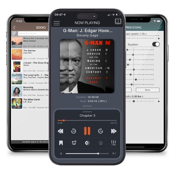 Download fo free audiobook G-Man: J. Edgar Hoover and the Making of the American Century by Beverly Gage and listen anywhere on your iOS devices in the ListenBook app.