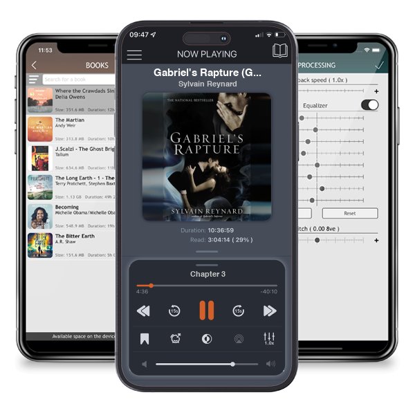 Download fo free audiobook Gabriel\'s Rapture (Gabriel\'s Inferno, #2) by Sylvain Reynard and listen anywhere on your iOS devices in the ListenBook app.