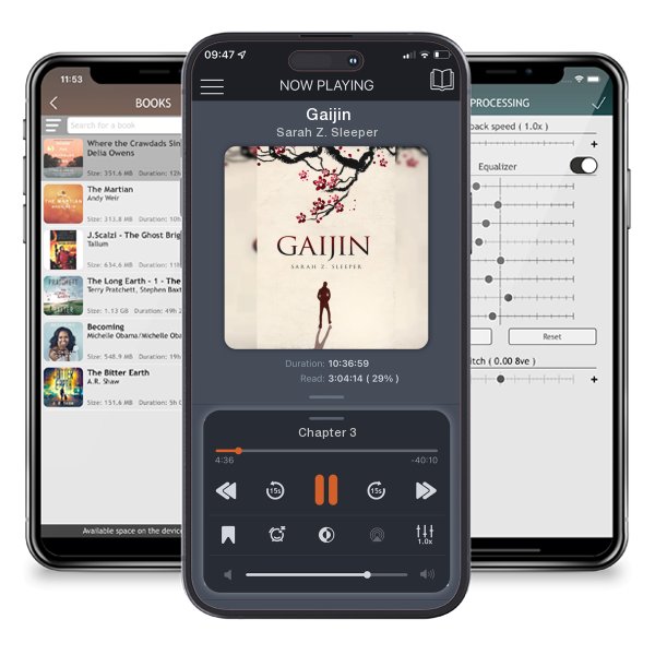 Download fo free audiobook Gaijin by Sarah Z. Sleeper and listen anywhere on your iOS devices in the ListenBook app.