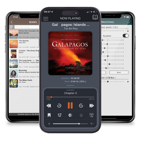 Download fo free audiobook Galápagos: Islands Born of Fire - 10th Anniversary Edition... by Tui de Roy and listen anywhere on your iOS devices in the ListenBook app.