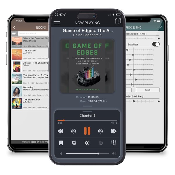 Download fo free audiobook Game of Edges: The Analytics Revolution and the Future of... by Bruce Schoenfeld and listen anywhere on your iOS devices in the ListenBook app.