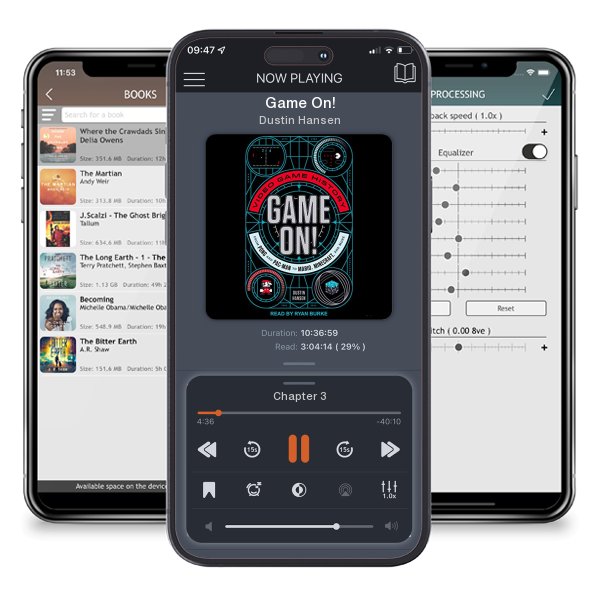 Download fo free audiobook Game On! by Dustin Hansen and listen anywhere on your iOS devices in the ListenBook app.