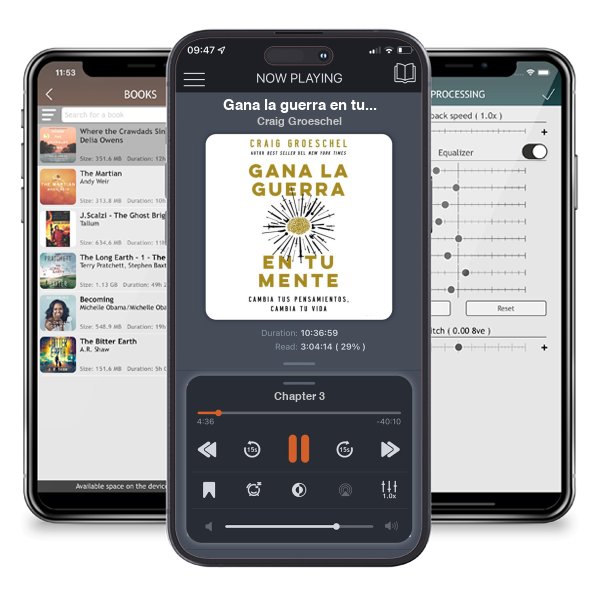 Descargar audiolibro gratis Gana la guerra en tu mente: Cambia tus pensamientos, cambia tu vida by Craig Groeschel y escuchar en cualquier lugar en sus dispositivos iOS en la aplicación ListenBook.