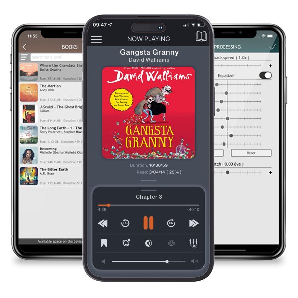 Download fo free audiobook Gangsta Granny by David Walliams and listen anywhere on your iOS devices in the ListenBook app.