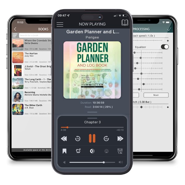 Download fo free audiobook Garden Planner and Log Book: Monthly Gardening Organizer Notebook for Avid Gardeners, Flowers, Vegetable Growing, Plants Profiles and Layout Design by Perigee and listen anywhere on your iOS devices in the ListenBook app.