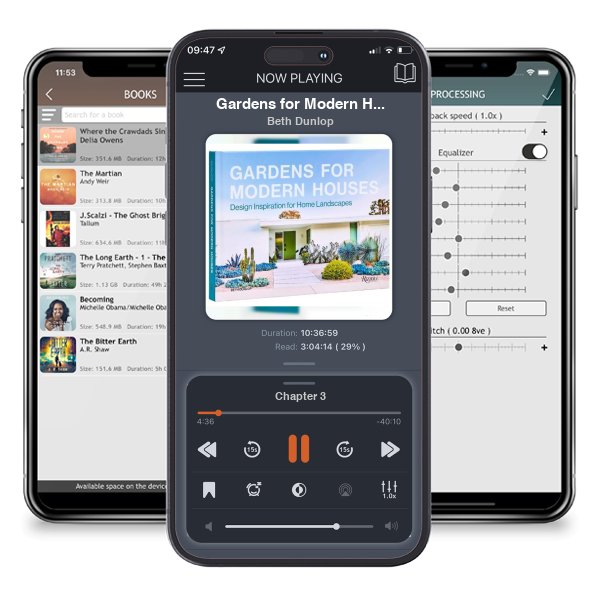 Download fo free audiobook Gardens for Modern Houses: Design Inspiration for Home Landscapes by Beth Dunlop and listen anywhere on your iOS devices in the ListenBook app.