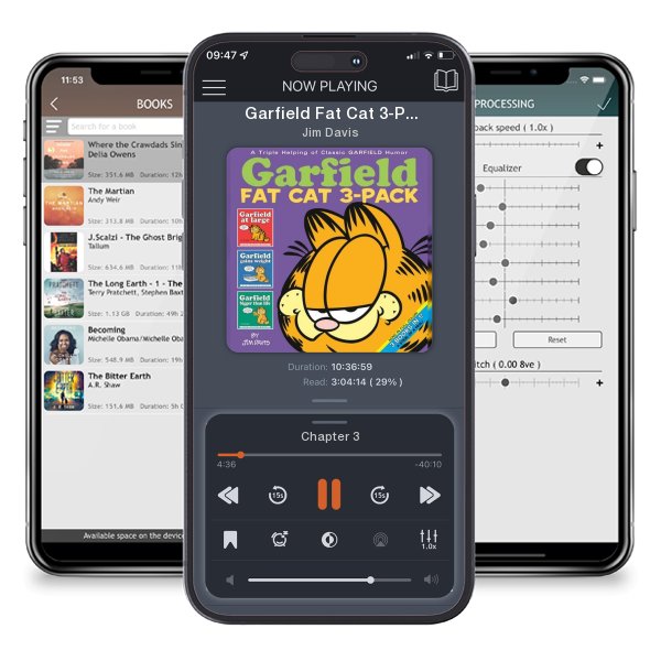 Download fo free audiobook Garfield Fat Cat 3-Pack #1 by Jim Davis and listen anywhere on your iOS devices in the ListenBook app.