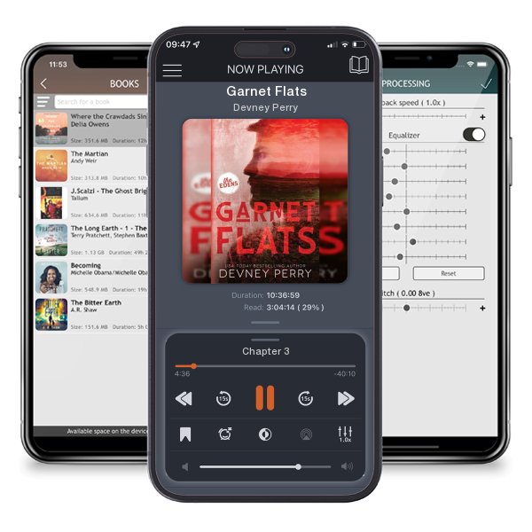 Download fo free audiobook Garnet Flats by Devney Perry and listen anywhere on your iOS devices in the ListenBook app.