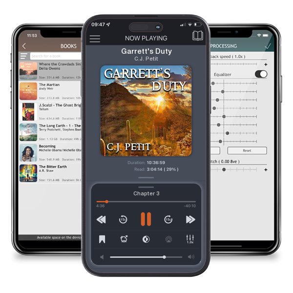 Download fo free audiobook Garrett's Duty by C.J. Petit and listen anywhere on your iOS devices in the ListenBook app.