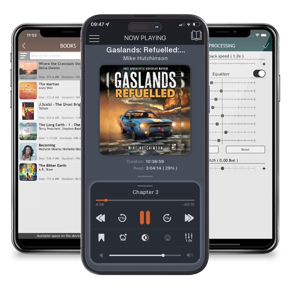 Download fo free audiobook Gaslands: Refuelled: Post-Apocalyptic Vehicular Mayhem by Mike Hutchinson and listen anywhere on your iOS devices in the ListenBook app.