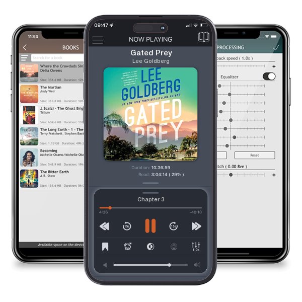 Download fo free audiobook Gated Prey by Lee Goldberg and listen anywhere on your iOS devices in the ListenBook app.