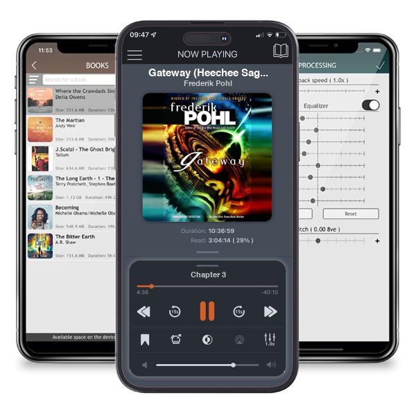Download fo free audiobook Gateway (Heechee Saga, #1) by Frederik Pohl and listen anywhere on your iOS devices in the ListenBook app.