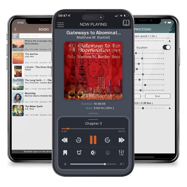 Download fo free audiobook Gateways to Abomination by Matthew M. Bartlett and listen anywhere on your iOS devices in the ListenBook app.