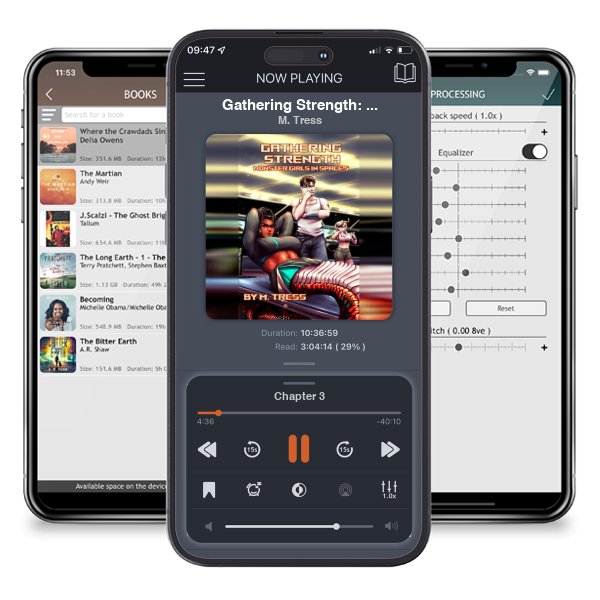 Download fo free audiobook Gathering Strength: (Monster Girls in Space Book 5) by M. Tress and listen anywhere on your iOS devices in the ListenBook app.