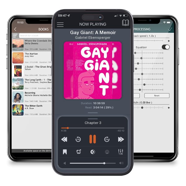 Download fo free audiobook Gay Giant: A Memoir by Gabriel Ebensperger and listen anywhere on your iOS devices in the ListenBook app.