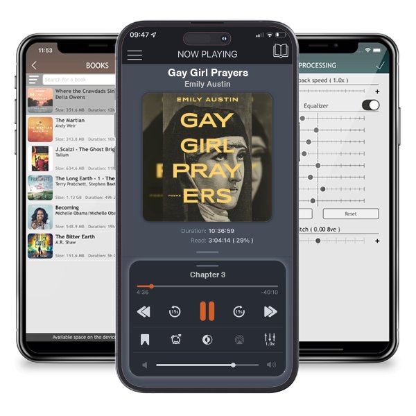 Download fo free audiobook Gay Girl Prayers by Emily Austin and listen anywhere on your iOS devices in the ListenBook app.