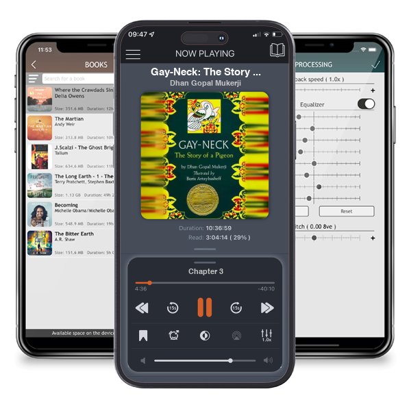 Download fo free audiobook Gay-Neck: The Story of a Pigeon by Dhan Gopal Mukerji and listen anywhere on your iOS devices in the ListenBook app.