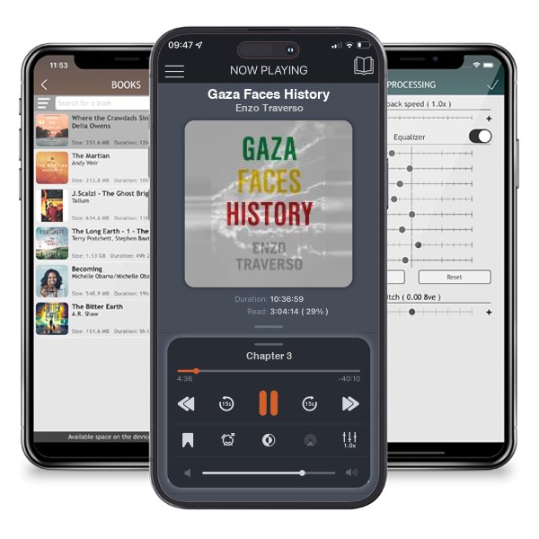 Download fo free audiobook Gaza Faces History by Enzo Traverso and listen anywhere on your iOS devices in the ListenBook app.