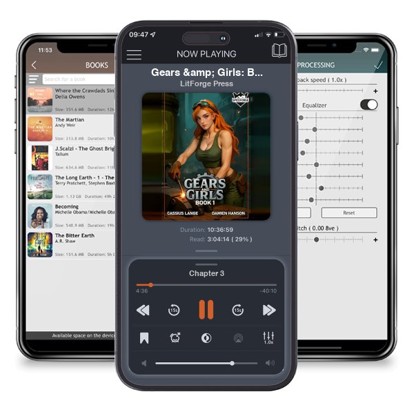 Download fo free audiobook Gears & Girls: Book 1 by LitForge Press and listen anywhere on your iOS devices in the ListenBook app.