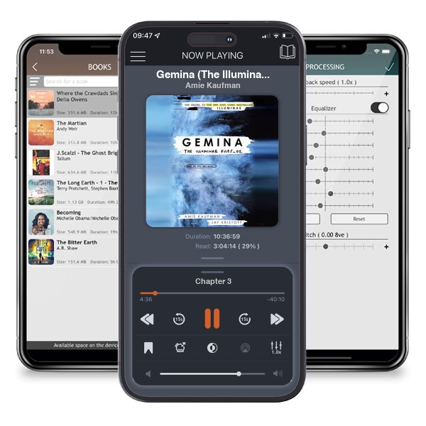 Download fo free audiobook Gemina (The Illuminae Files, #2) by Amie Kaufman and listen anywhere on your iOS devices in the ListenBook app.