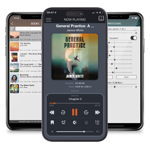 Download fo free audiobook General Practice: A Sector General Omnibus by James White and listen anywhere on your iOS devices in the ListenBook app.